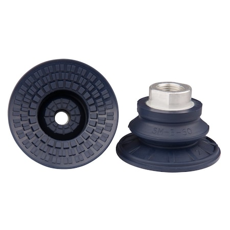 Fipa Bellows vacuum cup diam. 63 mm, NBR blue, fitting G3/8-female 22.060.191.1